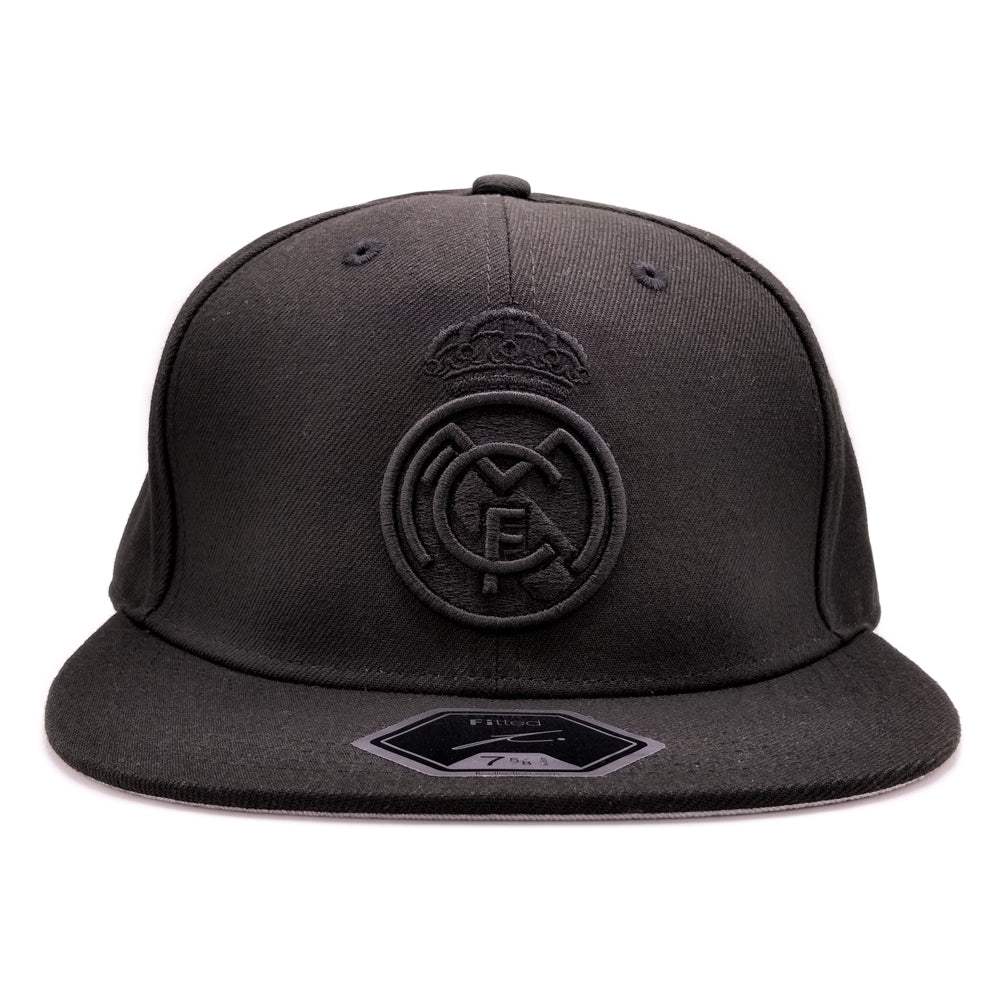 Black Fan Ink Dawn Fitted Hat with Team Logo - Stylish Sports Accessory