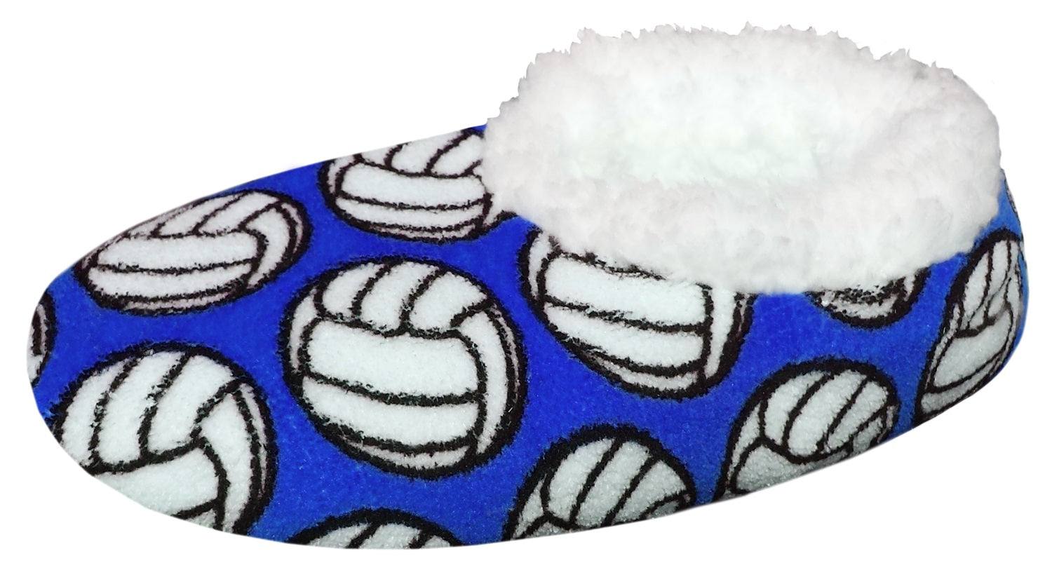 Volleyball Slippers-themed plush slippers for fans with cozy, non-slip design.