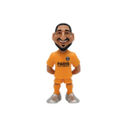 Minix PSG  Football Stars 12cm collectible figurine in orange Paris Saint-Germain kit with detailed sculpt and display-ready box