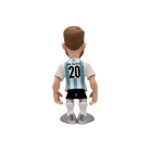 Minix Argentina National Team 12cm collectible figurine wearing number 20 jersey with Mac Allister name, official AFA licensed football star.