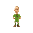 Minix FC Barcelona 7cm collectible figurine in green goalkeeper uniform with club crest and brown boots