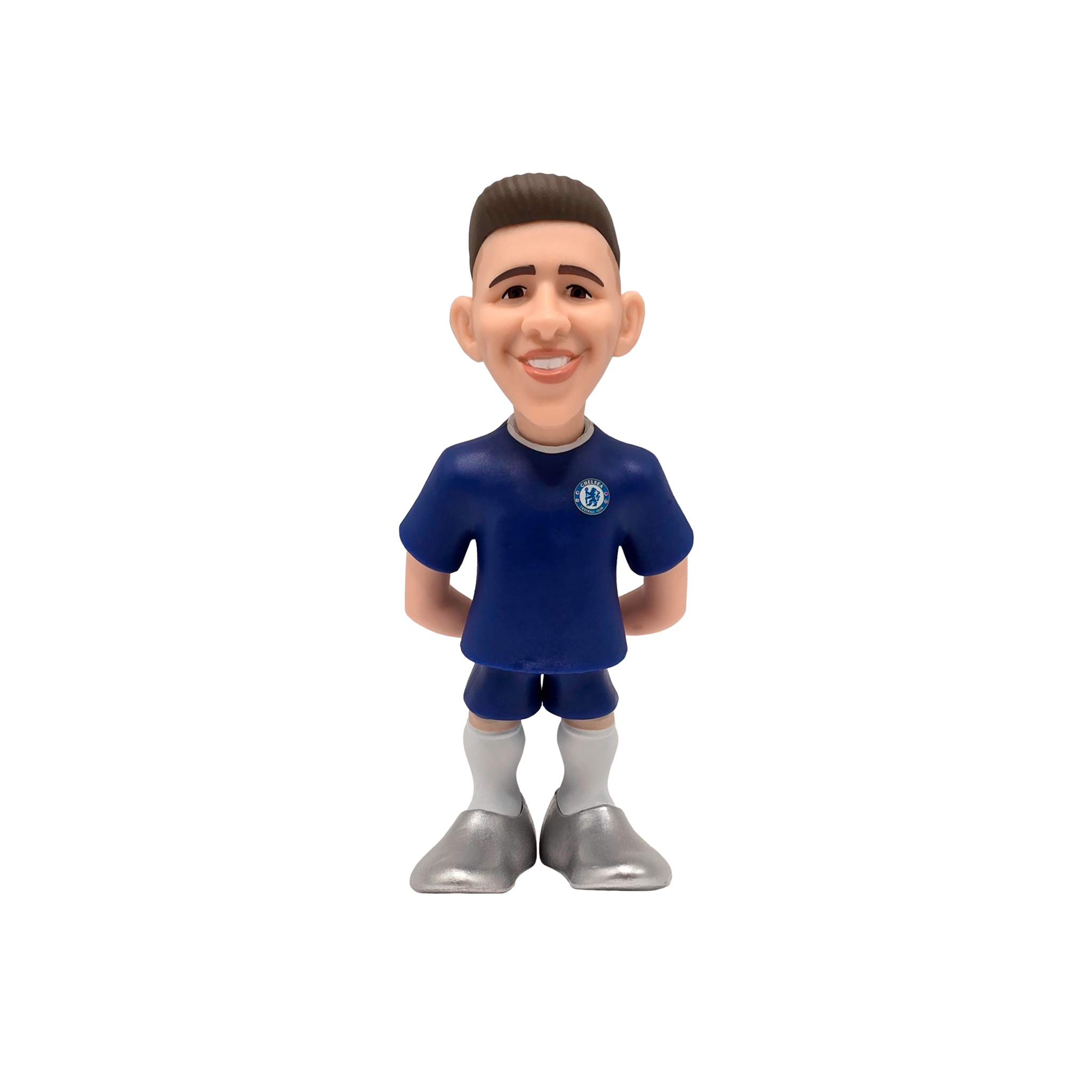 Minix Collectable Figurines Soccer 12 cm toy in blue jersey standing.