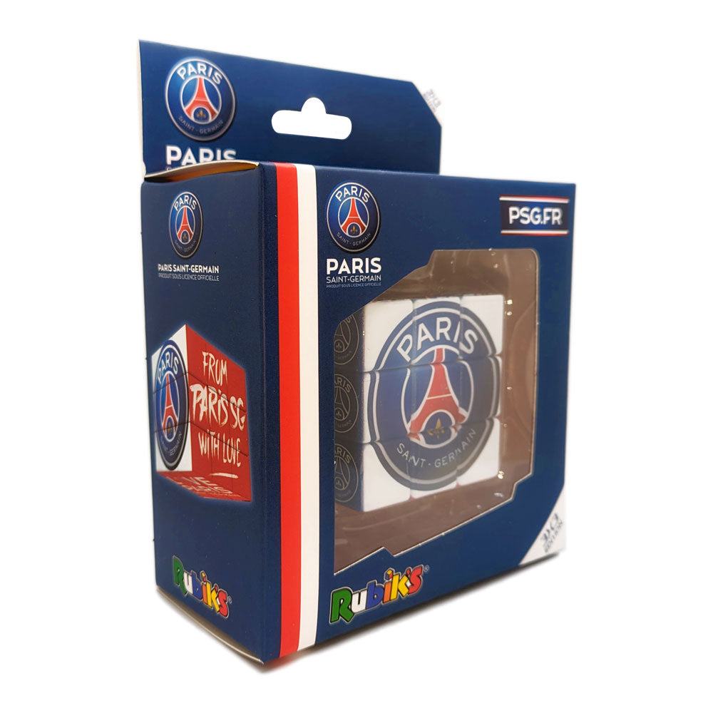 Official Soccer Themed Puzzle Rubik' - Argentina & PSG Option in a branded box showcasing PSG logo.