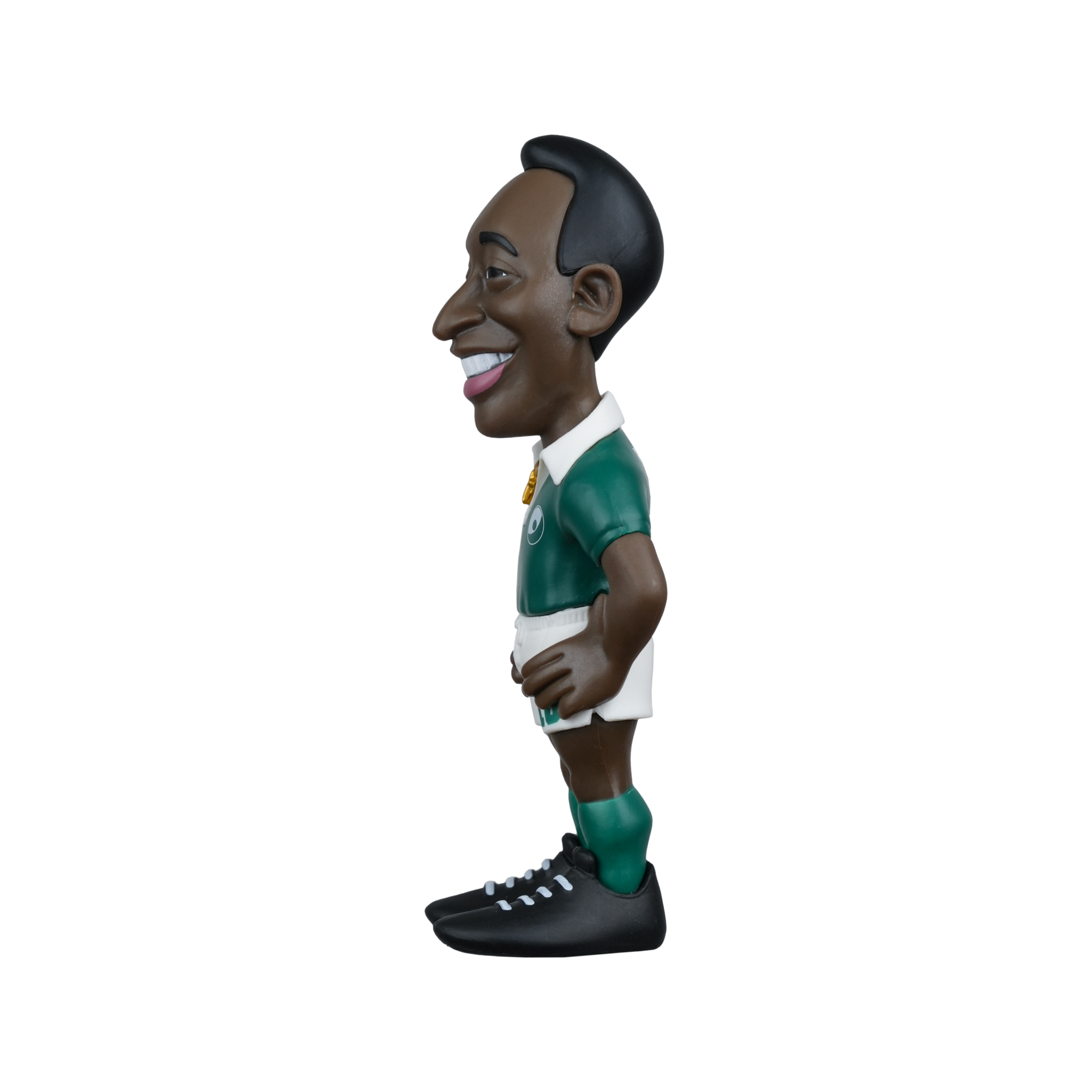 Minix Pele collectible football figurine with iconic kits and detailed likeness