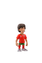 Minix Collectable Soccer Figurine 12 cm in red uniform.