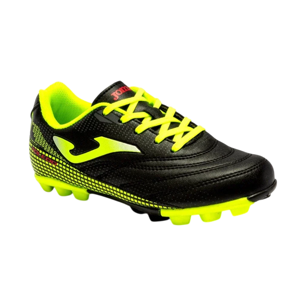 Joma Toledo junior molded soccer shoes with lightweight comfort and durable rubber outsole for youth players