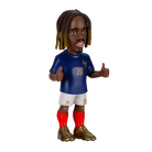 Minix Bradley Barcola collectible figurine in France national team kit, 12cm tall football star figure