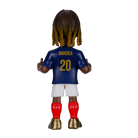 Minix Bradley Barcola collectible figurine in France national football team kit, 12cm tall