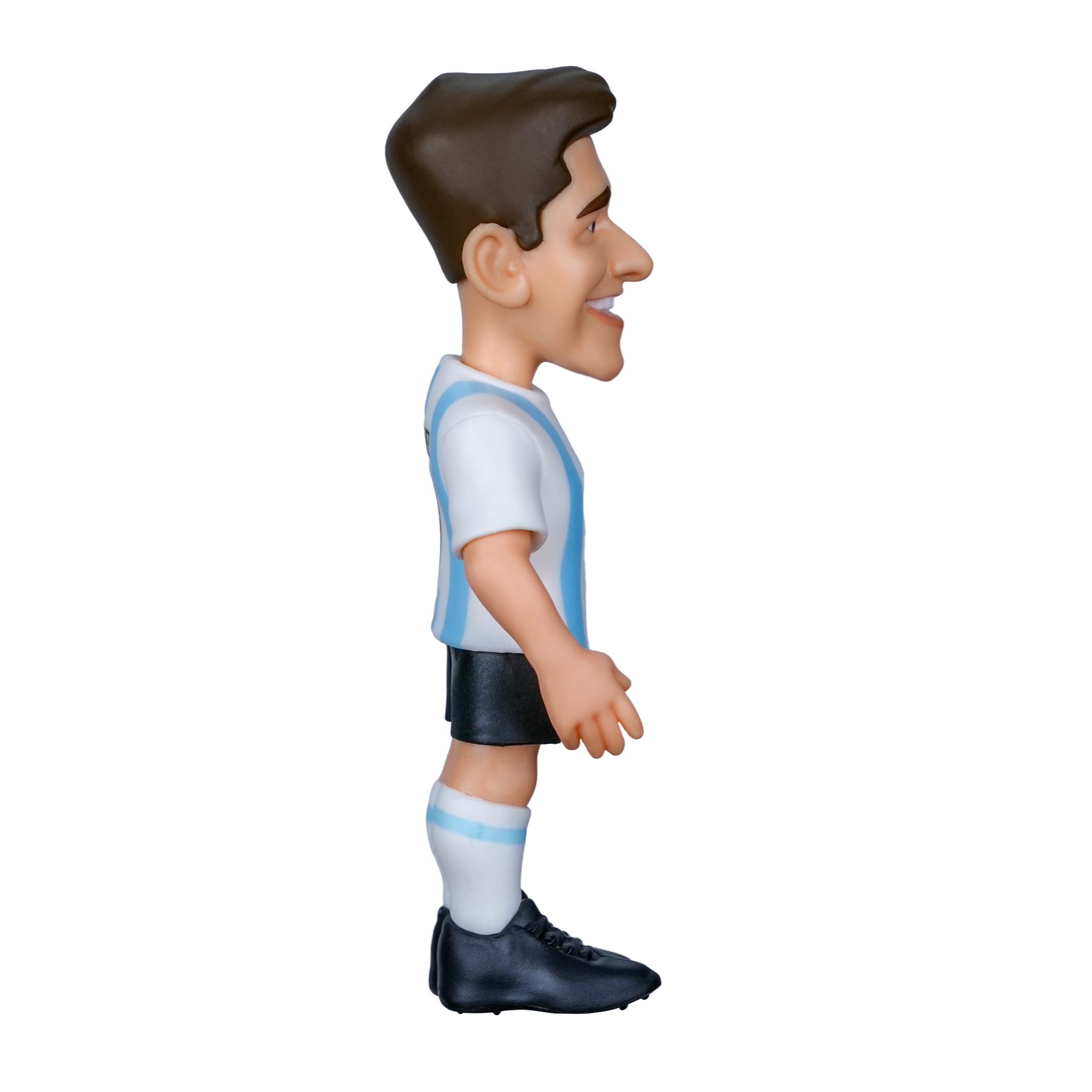 Minix Julián Álvarez 12cm Argentina football figurine in official kit on display base