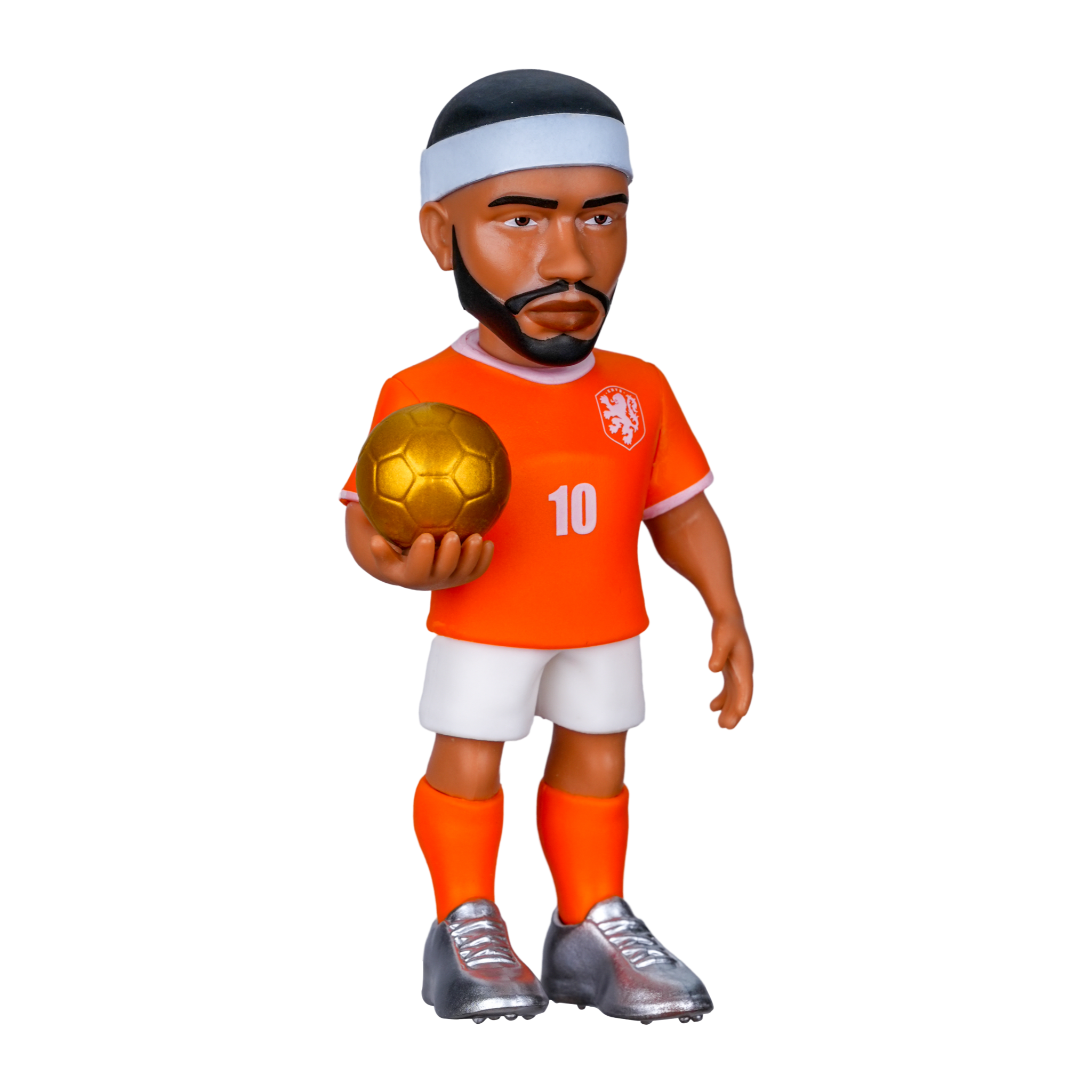 Minix Netherlands National Team 5-pack collectible football figurines including Van Dijk, De Jong, Gakpo, Dumfries, and Memphis in official kits