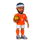 Minix Memphis Depay 12cm Netherlands football figurine collectible in official kit