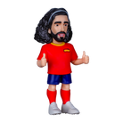 Minix Marc Cucurella collectible figurine in Spain football kit, 12cm tall official football star figure