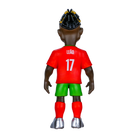 Minix Rafael Leão 12cm Portugal football team collectible figurine in dynamic pose