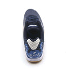 Joma Maxima white unisex futsal boot with synthetic upper, rubber sole, and lace closure