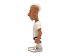 MINIX collectible figurine of football star Richarlison 12cm in white uniform with detailed sculpting and stylish packaging
