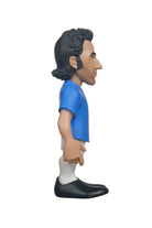 MINIX COLLECTIBLE FIGURINES Alessandro Del Piero 12cm PVC football figurine in Italy Azzurri and Juventus kits with detailed likeness and display box
