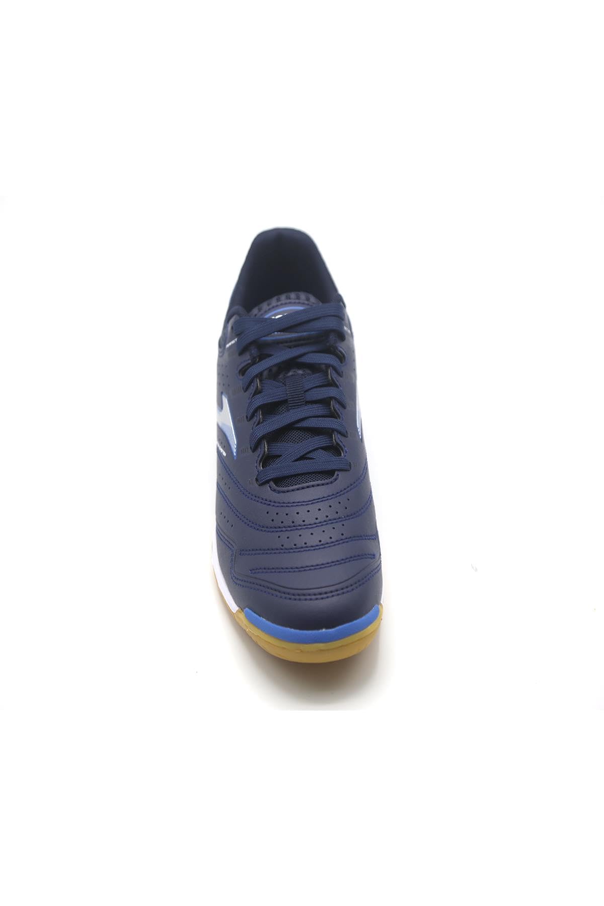 Joma Maxima unisex white futsal boot with synthetic upper and rubber sole