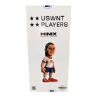 MINIX COLLECTIBLE FIGURINES 12cm Alex Morgan USWNT soccer figurine in red, white, and blue kit