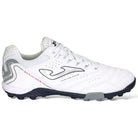 Blue Joma turf slippers with synthetic leather and breathable textile for futsal players