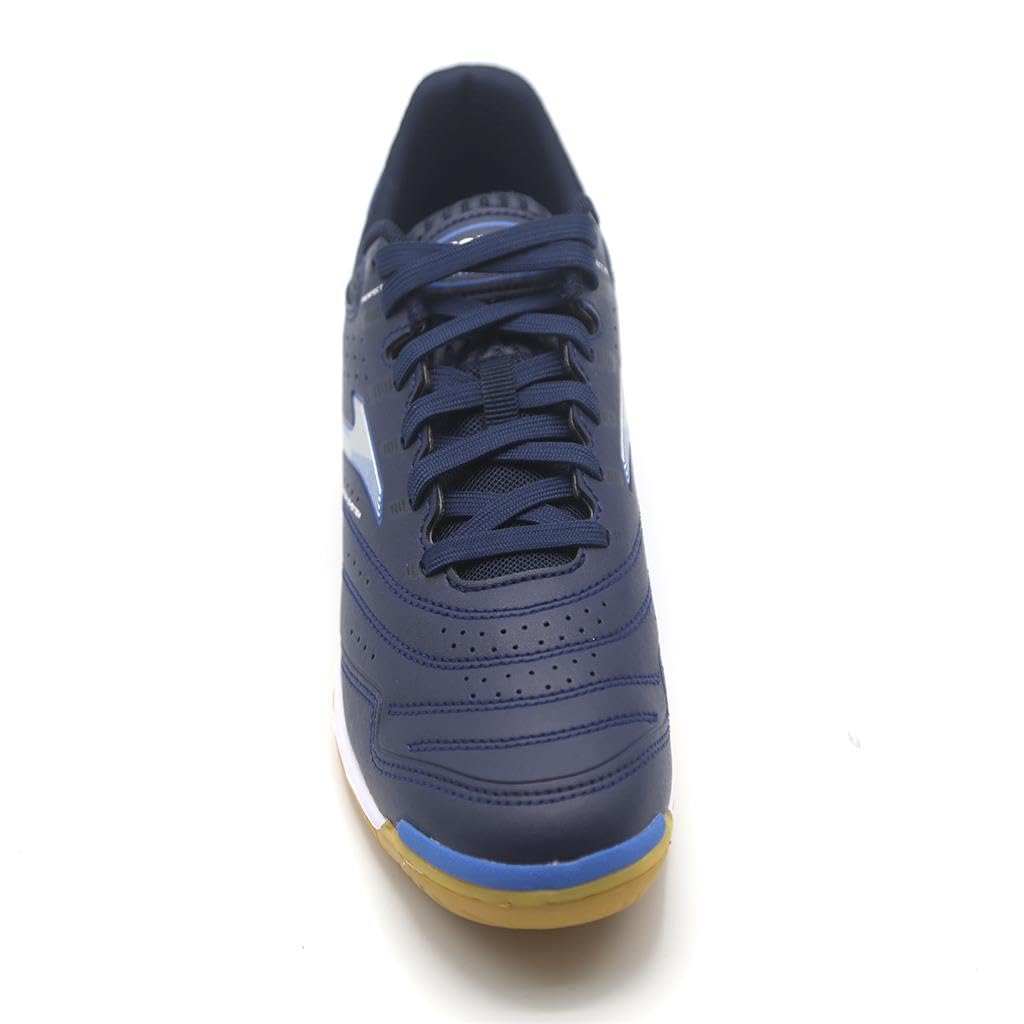 Joma Maxima unisex white synthetic futsal boot with rubber sole and laces