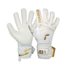 Reusch Attrakt AB1 Advance Junior goalkeeper gloves in White-Gold
