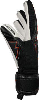 Reusch Attrakt Advance junior goalkeeper gloves with durable grip and finger support for youth training and matches