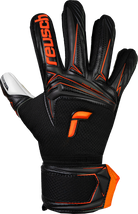 Reusch Attrakt Advance junior goalkeeper gloves with durable grip and finger support for youth training and matches