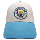 Fan Ink Limited Manchester City adjustable unisex soccer hat with embroidered club crest and two-tone design