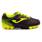 Joma Junior Firm Ground Soccer Cleats in black with lightweight synthetic upper and multi-surface sole for young players