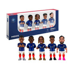 Minix France National Team soccer figurines 5-pack featuring Mbappe Dembele and others in official kits