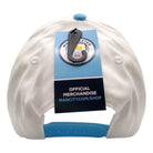 Fan Ink Limited adjustable Manchester City soccer hat with embroidered crest and two-tone design