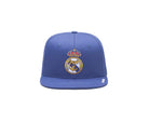 Fan Ink Licensed Real Madrid soccer snapback hat with contrasting colors and front embroidery