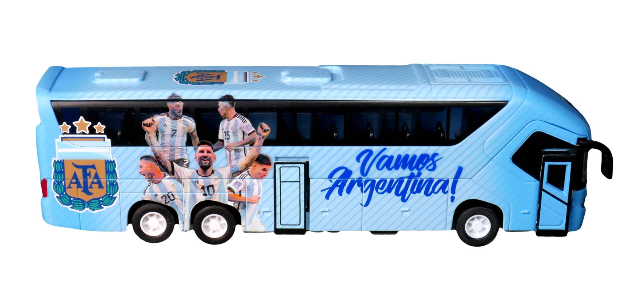 Official Collectible Miniature Team Bus