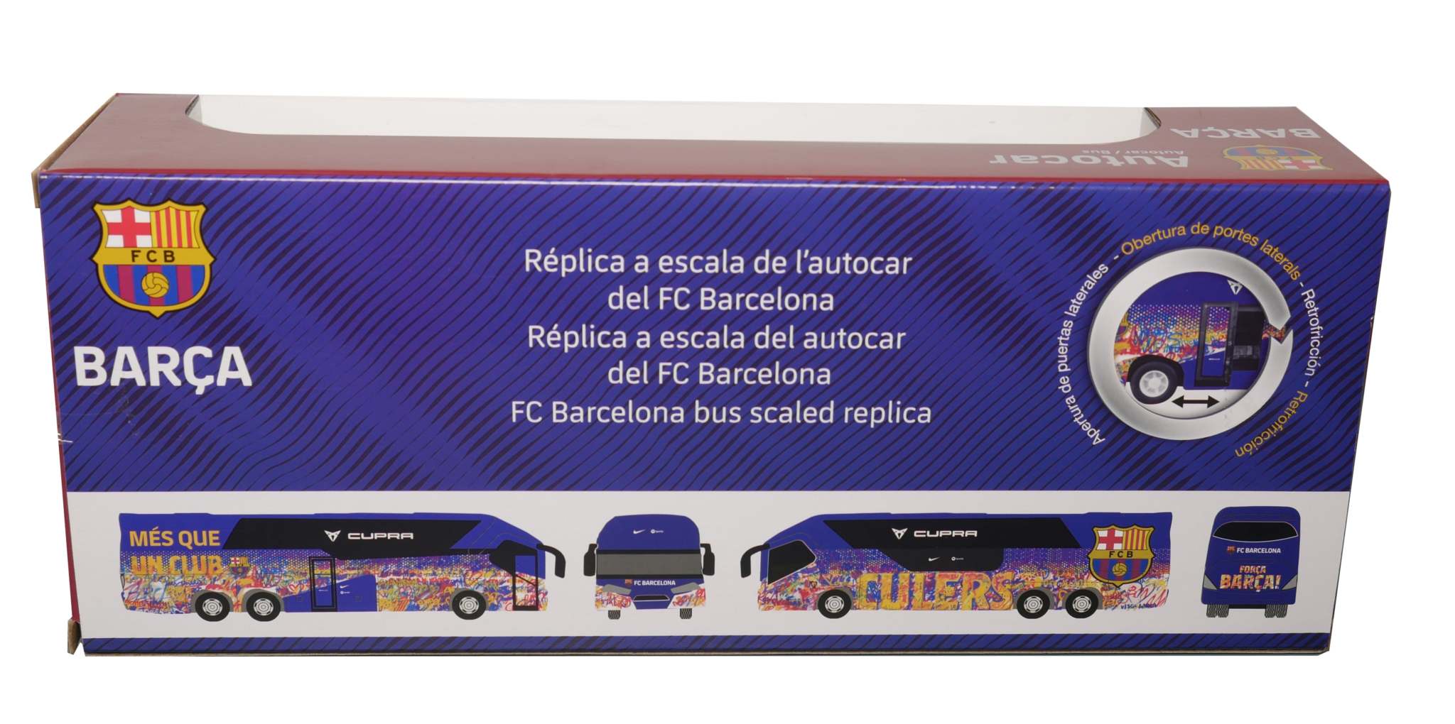 Official Collectible Miniature Team Bus