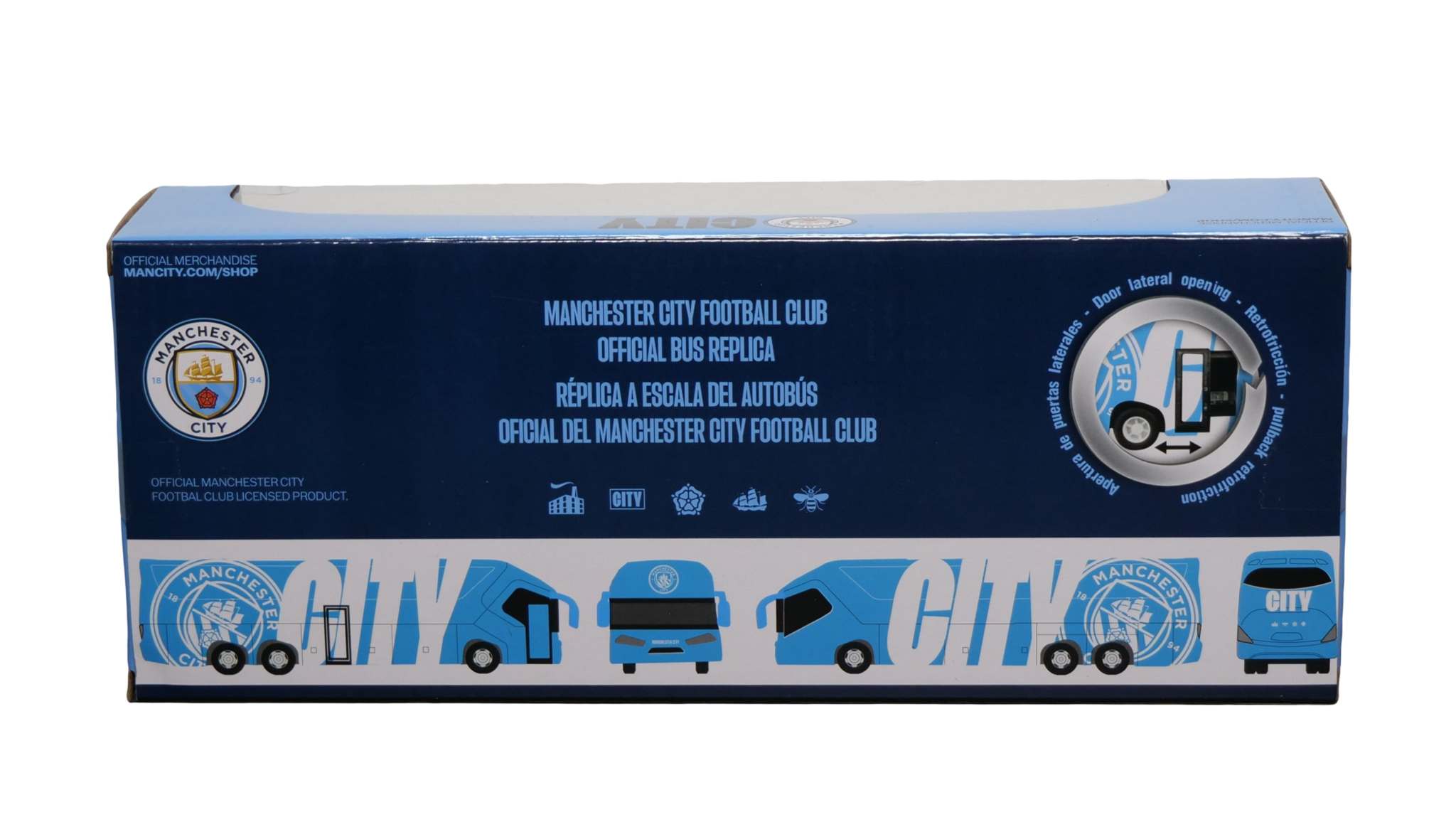 Official Collectible Miniature Team Bus