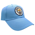 Officially licensed adjustable football hat with team logo and embroidered crest for sports fans