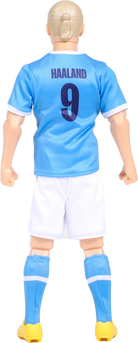 Sockers 30cm tall officially licensed soccer hero figurine of Haaland in blue jersey with number 9