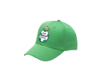 Officially licensed adjustable football hat with team logo and embroidered crests for fan support