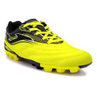 Joma Toledo Junior Molded 24 yellow and black junior soccer shoes with molded rubber outsole