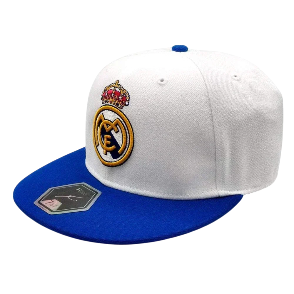 Real Madrid Fan Ink Dawn fitted hat official licensed structured cap