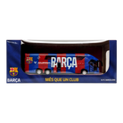 FC Barcelona Mini Team Bus collectible with a red and blue coach, Barça crest, CUPRA logo and bold Barça lettering