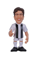 Juventus FC Minix 12cm collectible football player figurine in official black and white kit