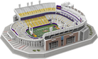 3D replica puzzle of LSU Tiger Stadium model in purple and gold colors