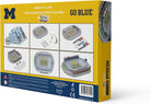 Michigan Wolverines Michigan Stadium 3D puzzle model with maize and blue details and brick exterior