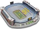 Michigan Wolverines 3D puzzle of Michigan Stadium detailed replica with maize and blue colors