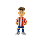 Minix Antoine Griezmann football figurine in a red and white striped Atlético Madrid shirt, blue shorts and silver boots