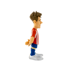 Minix Antoine Griezmann figurine in a red-and-white striped shirt, blue shorts and socks, with swept brown hair