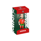 Minix Bernardo Silva figurine with a bearded player in Portugal’s red number 10 shirt, green shorts and red socks