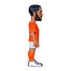 Minix Cody Gakpo Netherlands figurine with a bright orange football shirt, white shorts, orange socks and silver boots