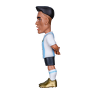 Minix Lautaro Martínez figurine in Argentina’s white and sky-blue shirt, dark shorts, striped socks and gold boots